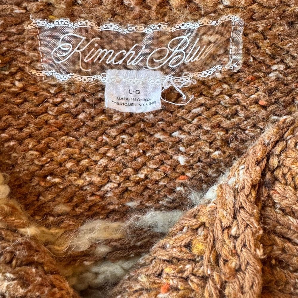 Kimchi Blue Brown Swan Cardigan - Picture 6 of 10